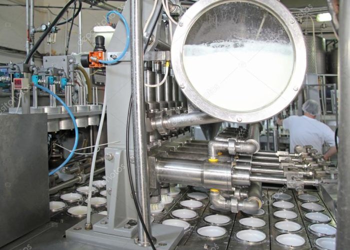 Производство йогурт молочный завод