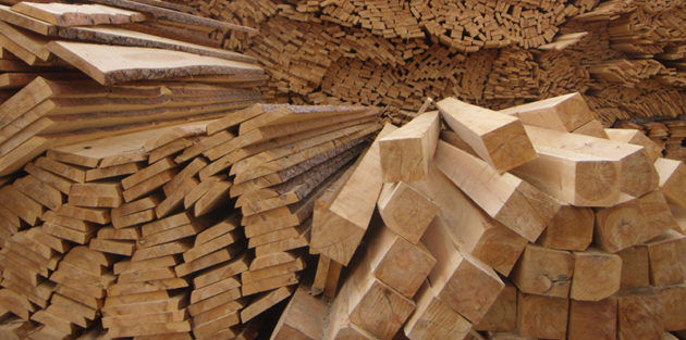 Распиливание древесины