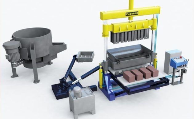 Оборудование для производства керамзитобетонных блоков (керамзитоблоков)