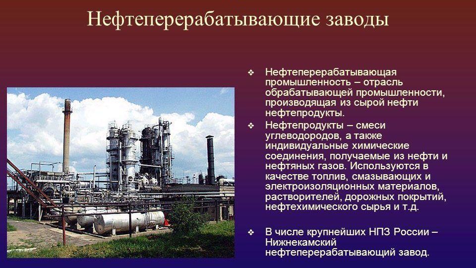 Нефтепереработка В России Реферат