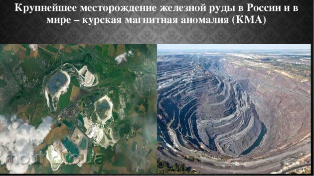 Самое крупное месторождение железной руды